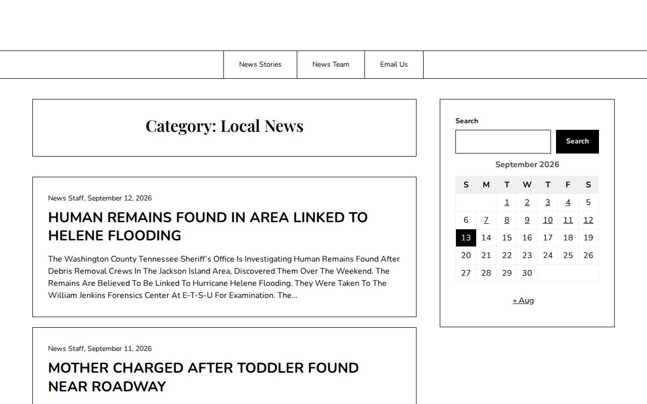 Selected Johnson County arrest news reports